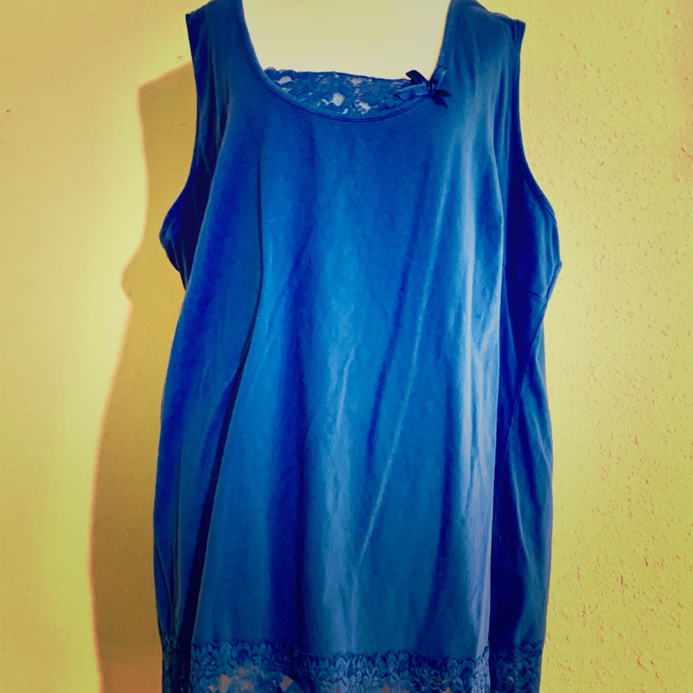 New Blue Ellos Tank Top Extender Size 26/28 2X